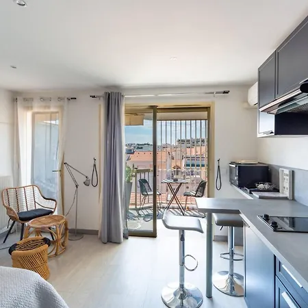 Le Mimosas - Centre - Vue Terrasse Wifi Climatisation Апартаменты *